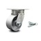 Service Caster 4 Inch Kingpinless Semi Steel Poly Wheel Swivel Caster with Swivel Lock SCC SCC-KP30S420-SSR-BSL - alternate 1